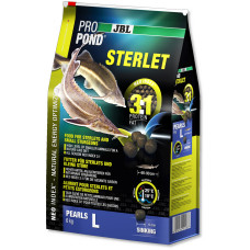 JBL ProPond Sterlet L - Осн корм для осетровых 60-90 см, тонущие гранулы 9 мм, 6,0 кг/12л