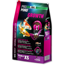 JBL ProPond Growth XS - Корм для роста кои 5-15 см, плавающие гранулы 1,5 мм, 1,3 кг/3 л