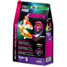 JBL ProPond Growth S - Корм для роста кои 15-35 см, плавающие гранулы 3 мм, 1,3 кг/3 л