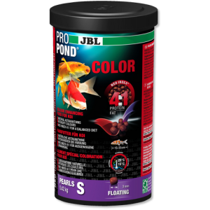 JBL ProPond Color S - Корм для окраски кои 15-35 см, плавающие гранулы 3 мм, 5,0 кг/12 л