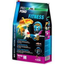 JBL ProPond Fitness M - Корм для активных кои 35-55 см, плавающие чипсы 6 мм, 2,5 кг/6 л