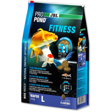 JBL ProPond Fitness L - Корм для активных кои 55-85 см, плавающие чипсы 9 мм, 2,5 кг/6 л