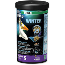 JBL ProPond Winter S - Осн зимний корм для кои 15-35 см, тонущие гранулы 3 мм, 0,6 кг/1 л