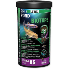 JBL ProPond Biotope XS - Осн корм для биотоп рыб 5-15 см, тон гранулы 1,5 мм, 0,53 кг/1 л