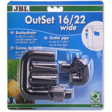 JBL OutSet wide 16/22 - Комплект с рассекателем для выпуска воды из внеш фильтра CP e150
