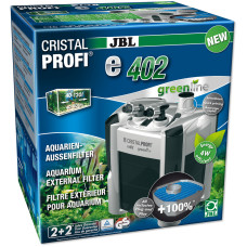 JBL CristalProfi e402 greenline - Внешний фильтр для аквариумов 40-120 л (40-80 см)