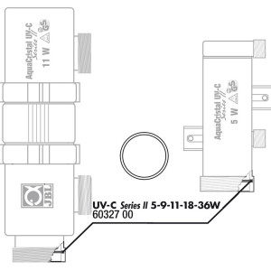 JBL AC O-ring housing - Внутр уплотнительное кольцо корпуса УФ-стерилизатора AC 5-36 Вт