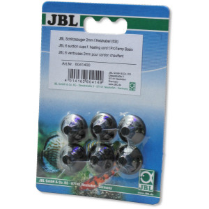 JBL slit suction cup - ПРисоска для крепл термокабеля диам. 2-4 мм в акв. и терр., 6 шт