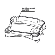 JBL PS a300 bottom part - Нижняя часть корпуса компрессора PS a300 с резиновыми ножками