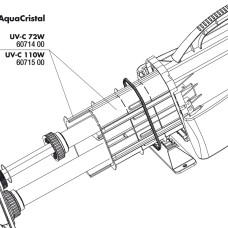JBL AquaCristal PP insert - Полипропиленовая вставка для AquaCristal 110 Вт, комплект