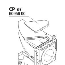 JBL CP m Water outlet cover - Крышка выпуска воды для фильтра CristalProfi m