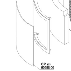 JBL CP m Service cover - Служебная крышка для фильтра CristalProfi m