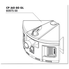 JBL CP i60/80 greenline Pump head - Голова внутреннего фильтра CristalProfi I