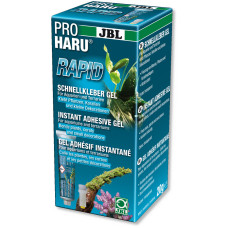 JBL ProHaru Rapid - Мгновенный клей-гель для аквариумов и террариумов, 20 г