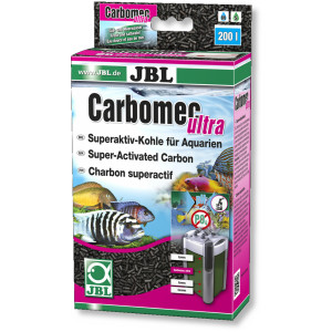 JBL Carbomec ultra - Суперактивный гранулированный уголь для фильтров в морск акв, 400 г