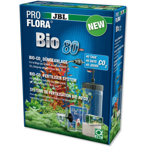 JBL ProFlora bio80 2 - Bio-CO2 система со стеклянным диффузором для аквариумов 30-80 л