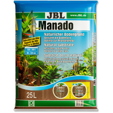 JBL Manado - Натуральный субстрат для пресноводных аквариумов, красно-коричневый, 25 л