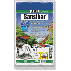 JBL Sansibar WHITE - Декоративный грунт для пресн и морских аквариумов, белый, 10 кг