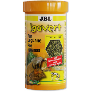 JBL Iguvert - Основной корм в форме палочек для игуан и ящериц, 250 мл (105 г)