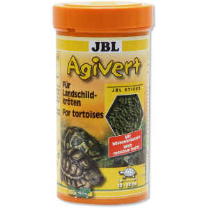 JBL Agivert - Осн корм для собакухопутных черепах длиной 10-50 см, палочки, 100 мл (42 г)