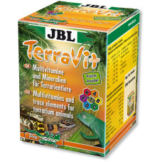 JBL TerraVit - Препарат с витаминами и микроэлементами для терр животных, порошок, 100 г