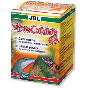 JBL MicroCalcium - Кальциевый препарат в форме порошка для террариумных животных, 100 г