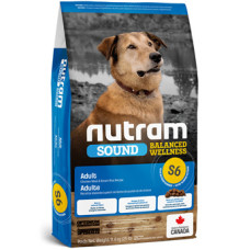 Nutram S6 - Корм для собак, с курицей и коричневым рисом (dog s6 adult dog)