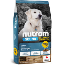 Nutram S10 - Корм для пожилых собак, с курицей, овсяными хлопьями, коричневым рисом и ячменем (dog s10 senior dog)