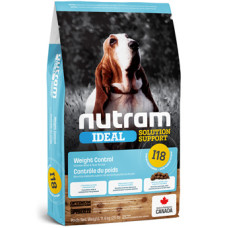 Nutram I18 - Корм для собак, контроль веса, с курицей и зеленым горошком (dog i18 weight control)