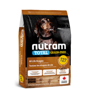 Nutram T27 - Корм для собак мелких пород из мяса индейки и курицы, беззерновой (dog t27 small breed turkey & chicken)