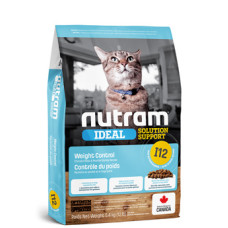 Nutram I12 - Корм для кошек, контроль веса, с курицей и ячменем (cat i12 weight control)