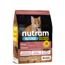 Nutram S1 - Корм для котят, с курицей и семгой (атлантическим лососем) (cat s1 kitten food)