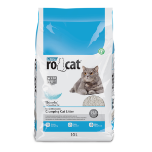 Ro Cat - Комкующийся наполнитель без пыли натуральный 10л