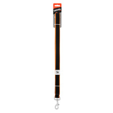 Saival - Поводок для собак 2,5x500см, «Цветной край», оранжевые края (Premium)