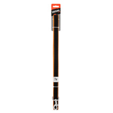 Saival - Поводок для собак 2,5x700см, «Цветной край», оранжевые края (Premium)
