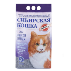 Сибирская кошка - Прима комкующийся наполнитель 5л