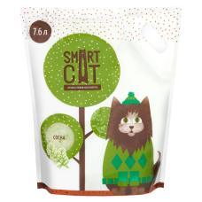 Smart Cat - Силикагелевый наполнитель с ароматом сосны 7,6л