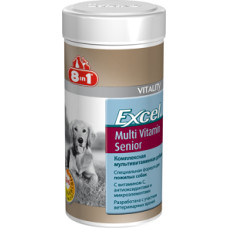 8in1 Excel  Мультивитамины для пожилых собак 70 таб.