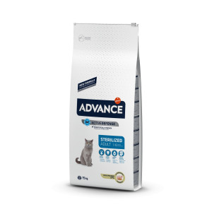 Advance - Корм для стерилизованных кошек с индейкой (sterilized turkey)