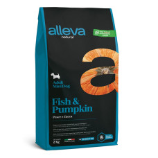 Alleva Natural - Корм для собак с рыбой и тыквой, Мини