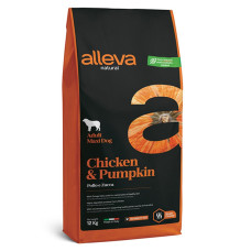 Alleva Natural - Корм для собак с курицей и тыквой, Макси