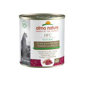 Almo Nature - Консервы для кошек с курицей и тунцом (hfc natural chicken with tuna)