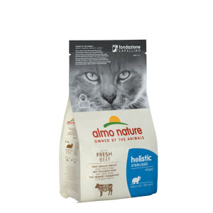 Almo Nature - Корм для кастрированных кошек с Говядиной и Рисом (Functional Adult Sterilised Beef and Rice)