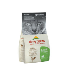 Almo Nature - Корм для кошек контроль вывода шерсти с курицей и рисом (functional adult anti-hairball chicken and rice)