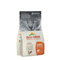 Almo Nature - Корм для кошек с курицей и коричневым рисом (adult cat chicken&rice)