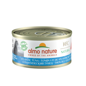 Консервы для кошек с Атлантическим тунцом, (HFC - Natural - Atlantic Tuna), 70гр