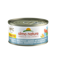 Almo Nature - Консервы для кошек с скумбрией и бататом, полнорационные, 70гр