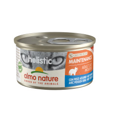 Almo Nature - Консервы для кошек с жирной рыбой (holistic maintenance with oily fish)