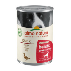 Almo Nature - Консервы с уткой для собак с чувствительным пищеварением, монобелковый рацион (holistic single protein)