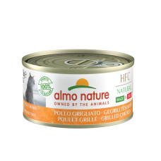 Almo Nature - Консервы для кошек итальянские рецепты "курица гриль" (hfc natural made in italy grilled chicken)